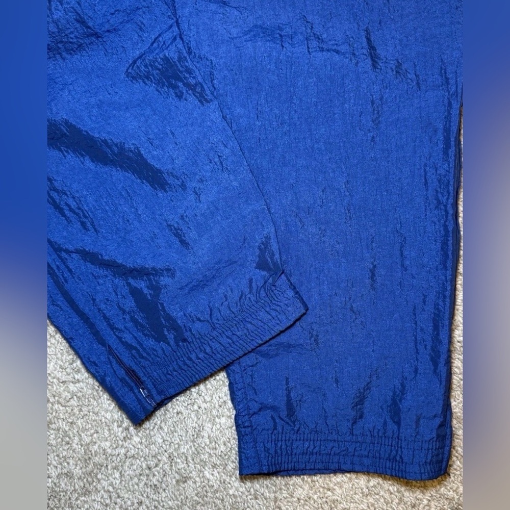 Rare Vintage Y2K UMBRO Blue Running Soccer Jogger Track Pants Size XL 41X34 - Picture 8 of 11